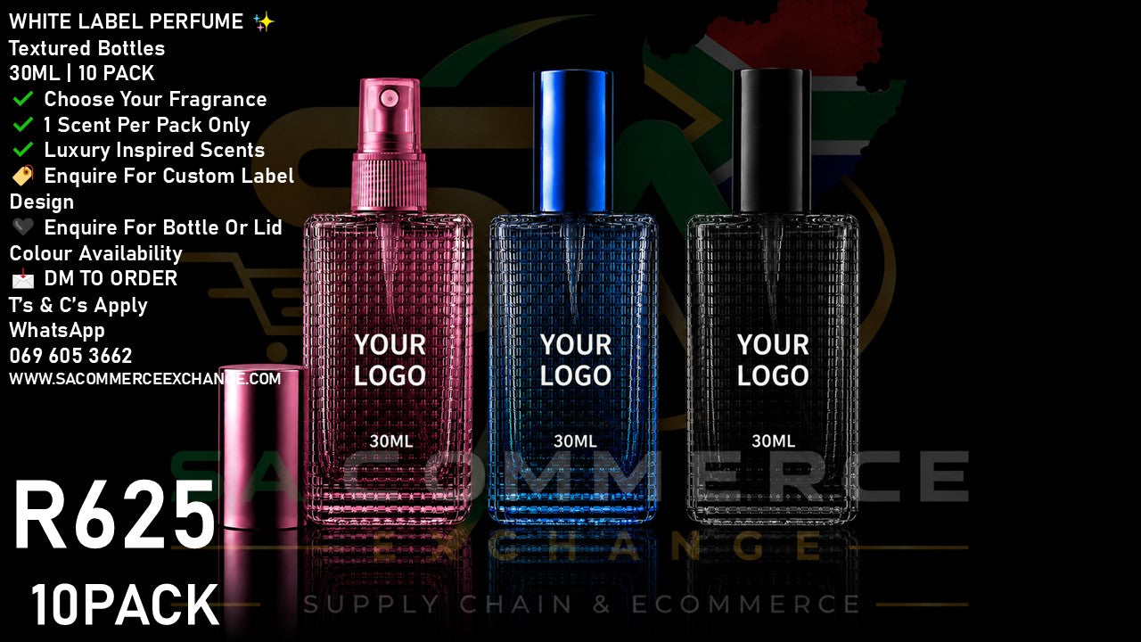 Textured Coloured 30ML White Label Perfumes